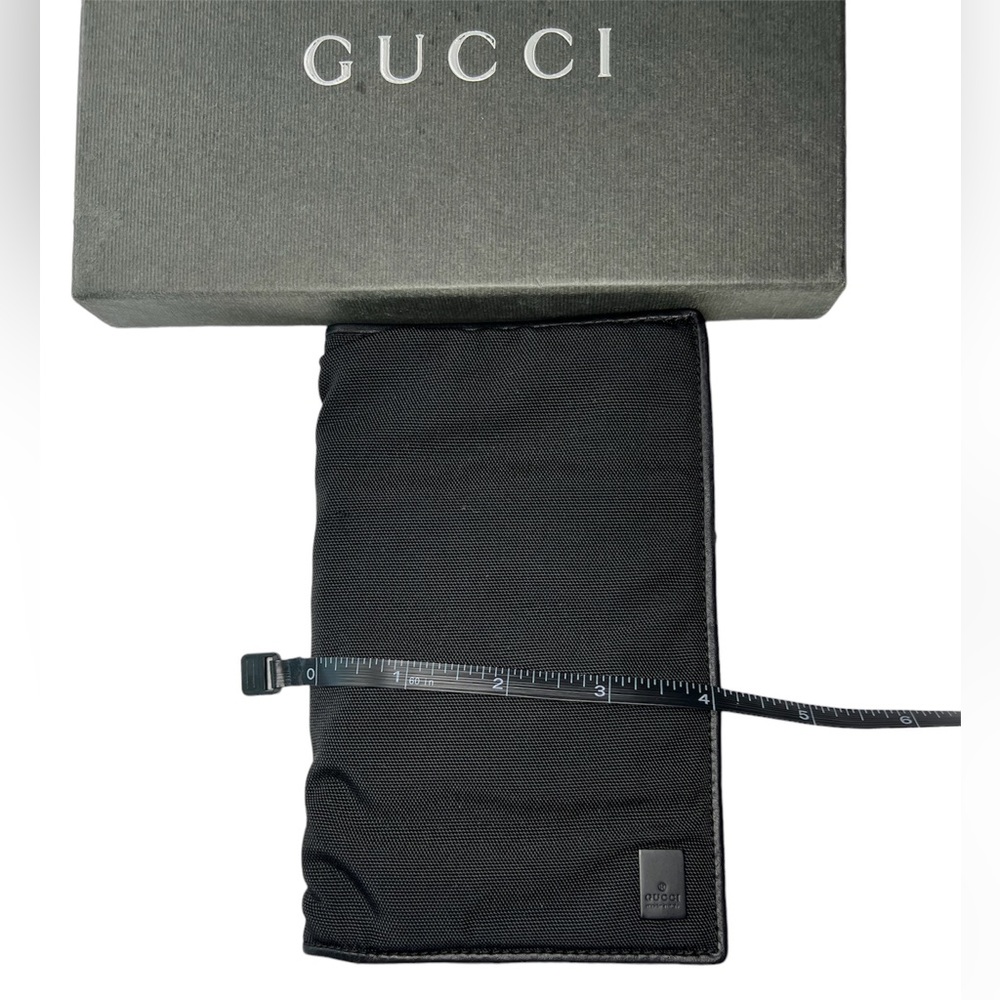 Gucci Nylon Bifold Long Wallet w/Leather Trim and Interior - Comes with Box! - Picture 5 of 8